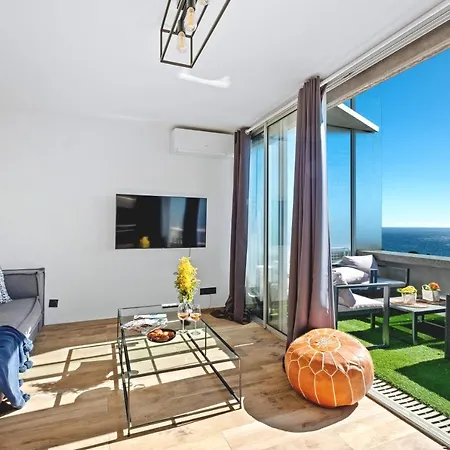 Sea View - 5min Monaco - Swimming Pool Appartement